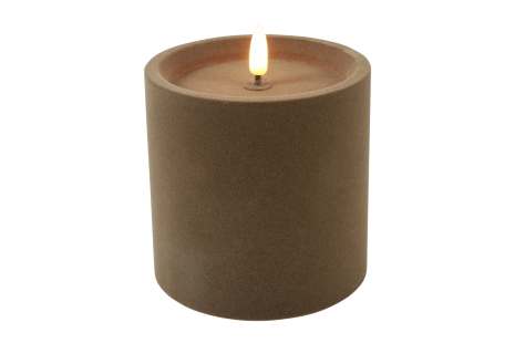 Countryfield LED Stompkaars Velvet S 10x10x10cm - taupe