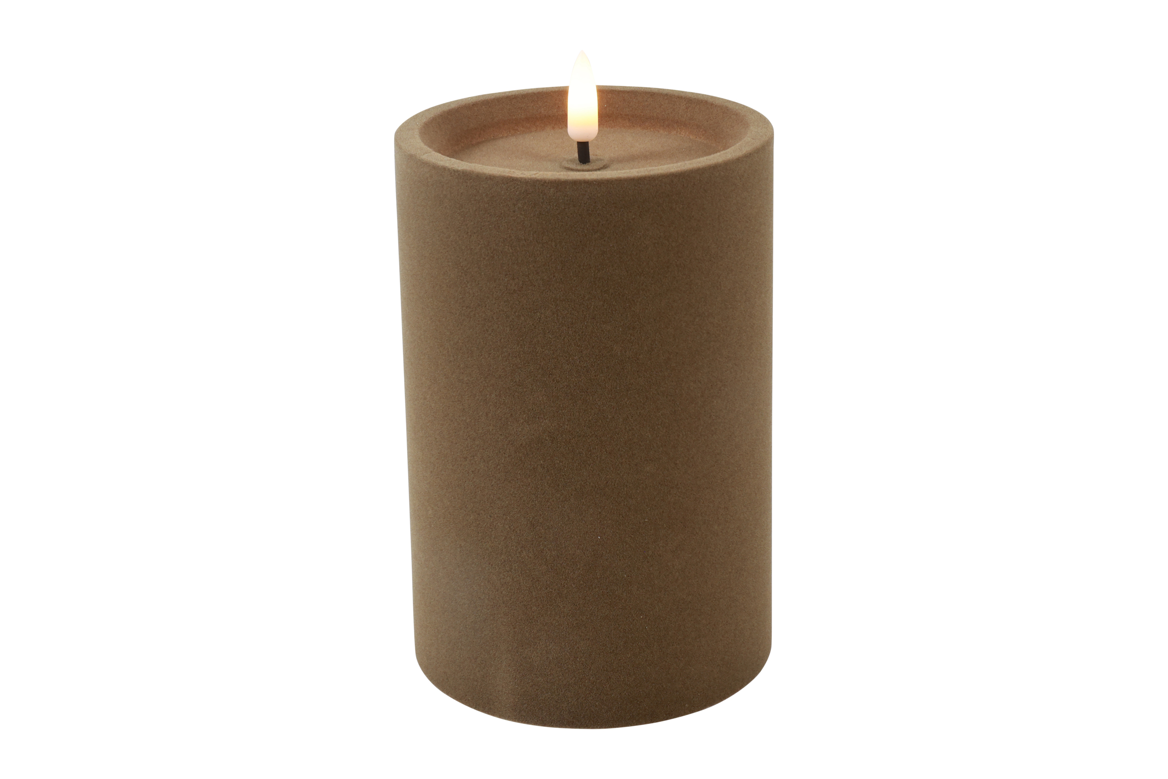 Countryfield LED Stompkaars Velvet M 10x10x15cm - taupe