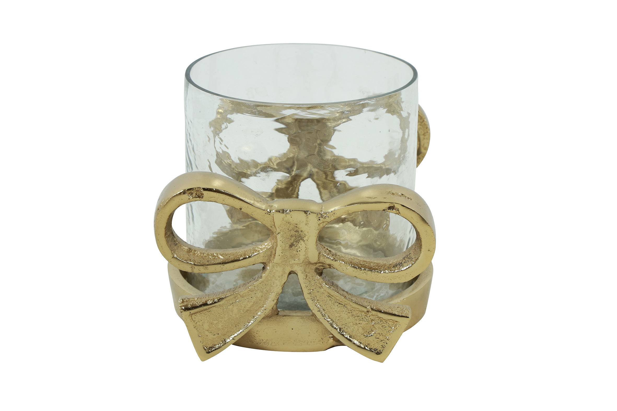 Countryfield Kandelaar m/strik Darla S L9B13H10cm - goud