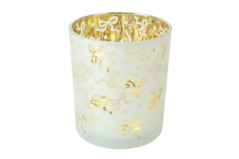 Countryfield Theelichthouder Bodi M 8,8x8,8x10cm - zilver