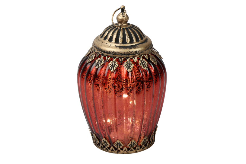 Countryfield Tafellamp LED Santos L 10x10x16,5cm - d.roze