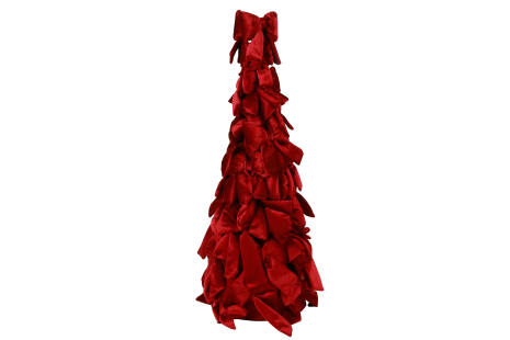 Countryfield Strik Kerstboom Royals L 60x20x60cm - bordeaux