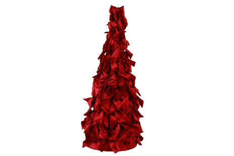 Countryfield Strik Kerstboom Royals XL 80x31x80cm - bordeaux