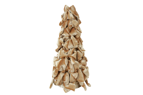 Countryfield Strik Kerstboom Royals M 40x12x40cm - goud