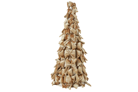 Countryfield Strik Kerstboom Royals XL 80x31x80cm - goud