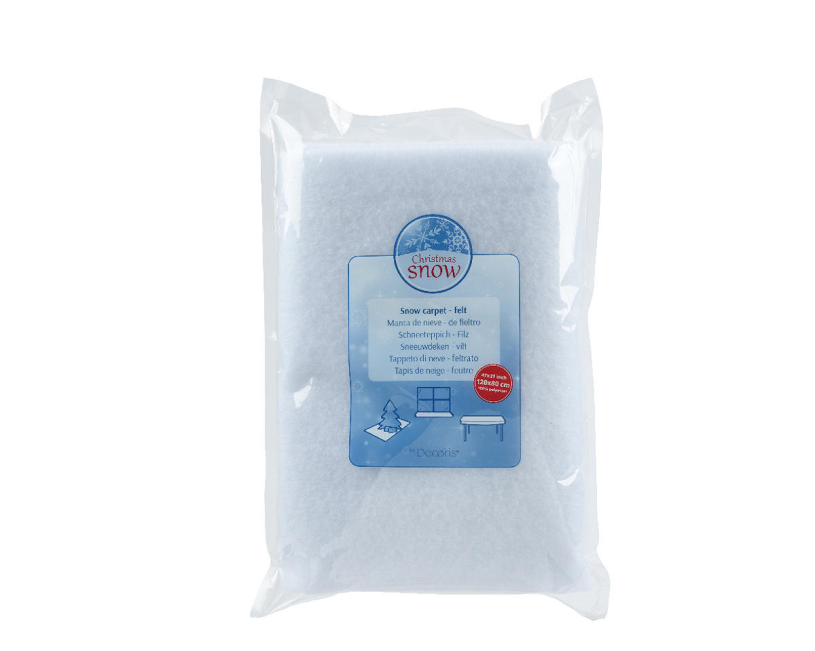 Sneeuwdeken polyester 120x80cm