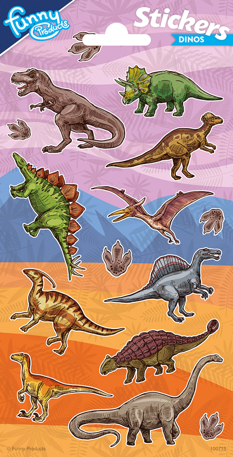 Totum Dinosaurs 2 Sheet F2