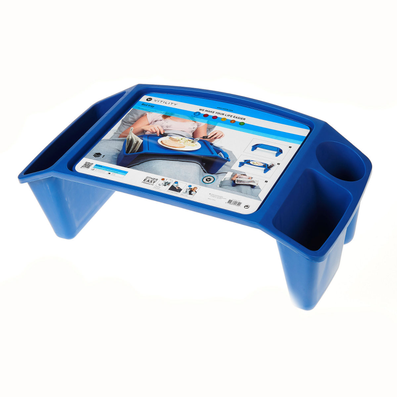 Vitility Bed-dienblad 59 x 30,5 x 20,6 cm