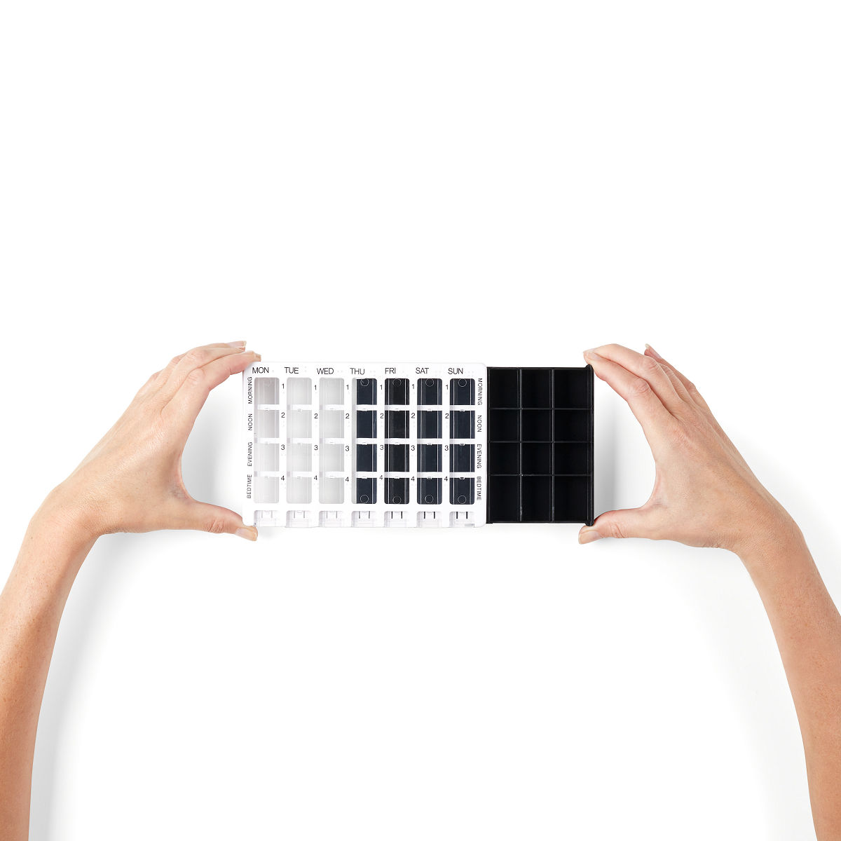 Vitility Medicijncassette - week 15,6 x 11,5 x 2,6 cm