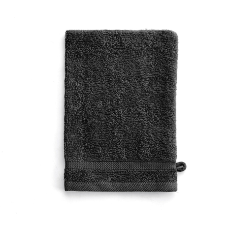 BYRKLUND Bath Basics Washand 16x21cm - Antraciet - 4 stuks