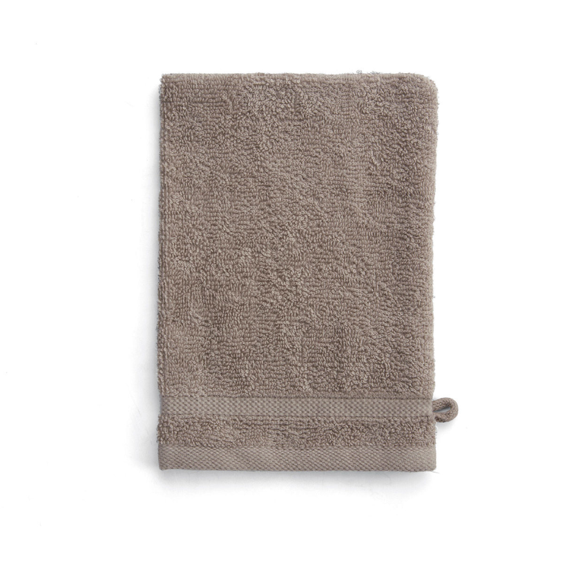 BYRKLUND Bath Basics Washand 16x21cm - Taupe - 4 stuks