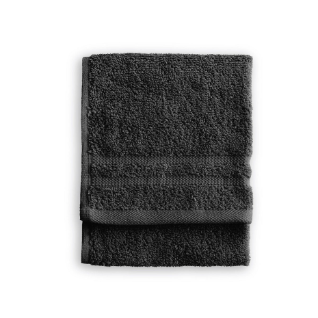 BYRKLUND Bath Basics Gastendoek 30x50cm - Antraciet - 2 stuk