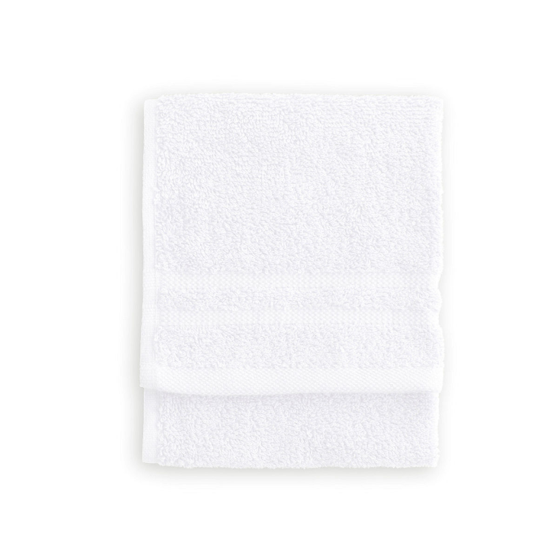 BYRKLUND Bath Basics Gastendoek 30x50cm - Wit - 2 stuk