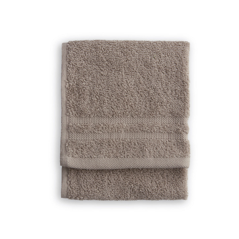 BYRKLUND Bath Basics Gastendoek 30x50cm - Taupe - 2 stuk