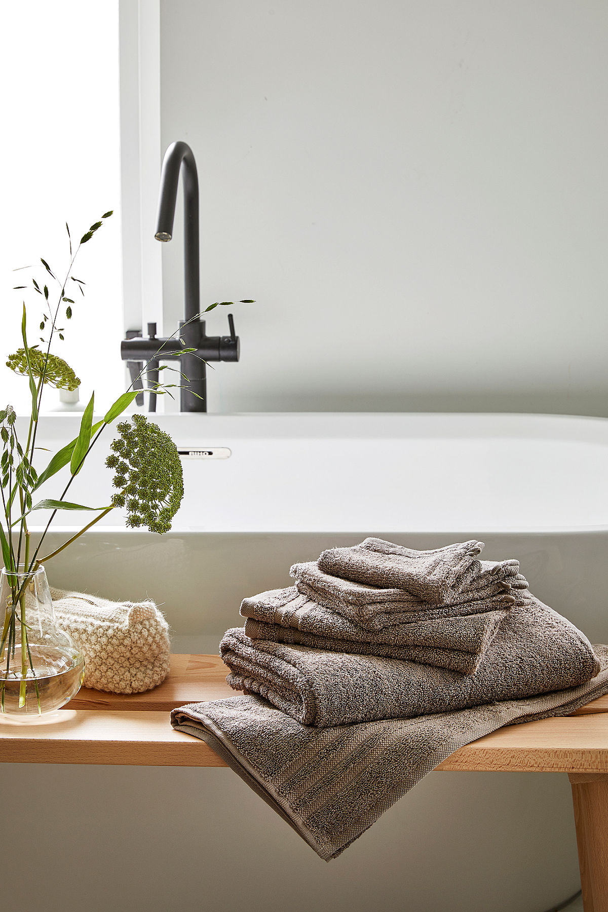 BYRKLUND Bath Basics Badlaken 70x140cm - Taupe