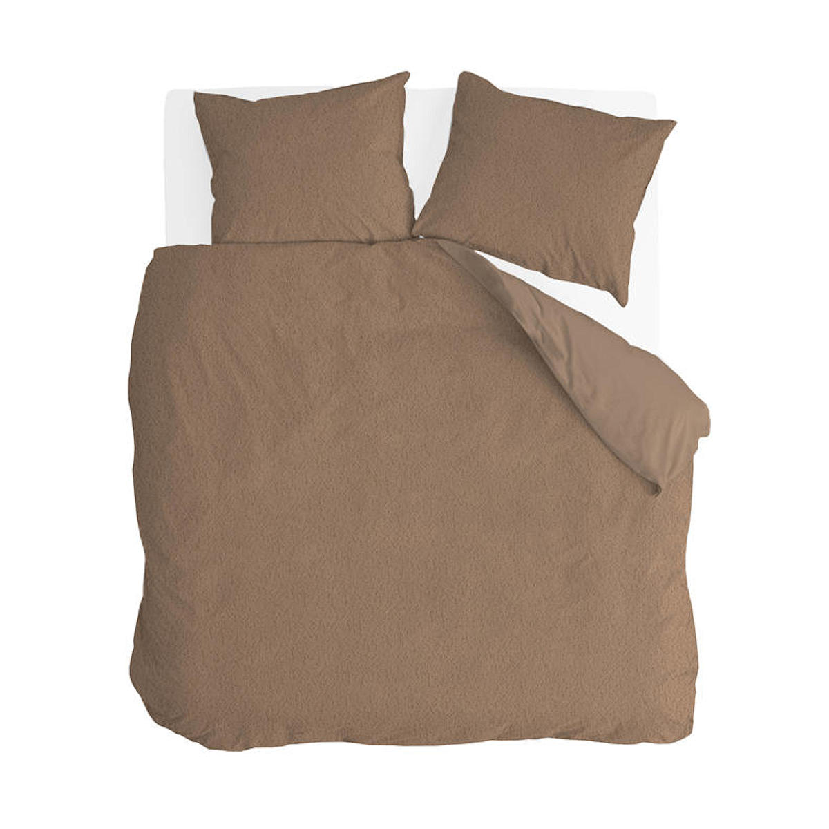 Byrklund Dekbedovertrek Soft en Fluffy 240x220cm - Taupe