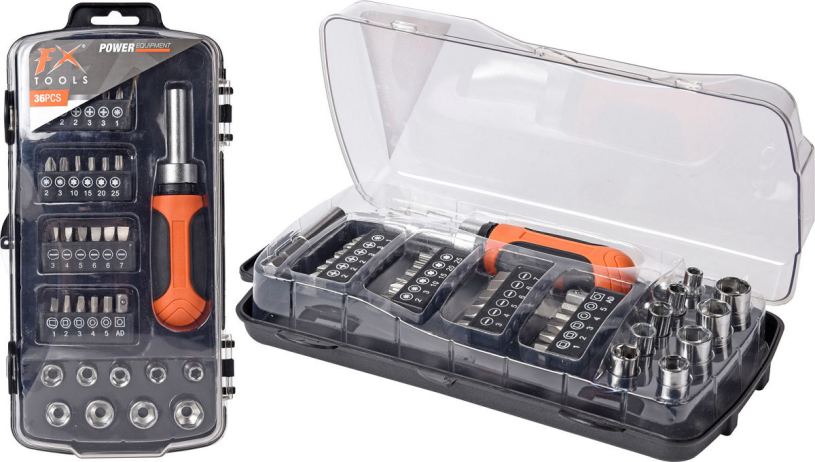 FX Tools Schroevendraaier Ratelset