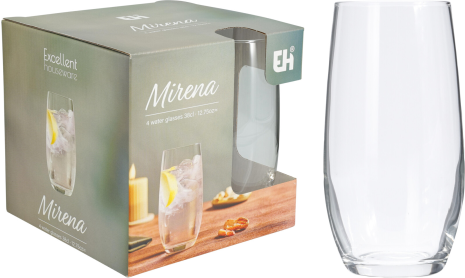 Mirena Glazenset 38cl 4 stuks