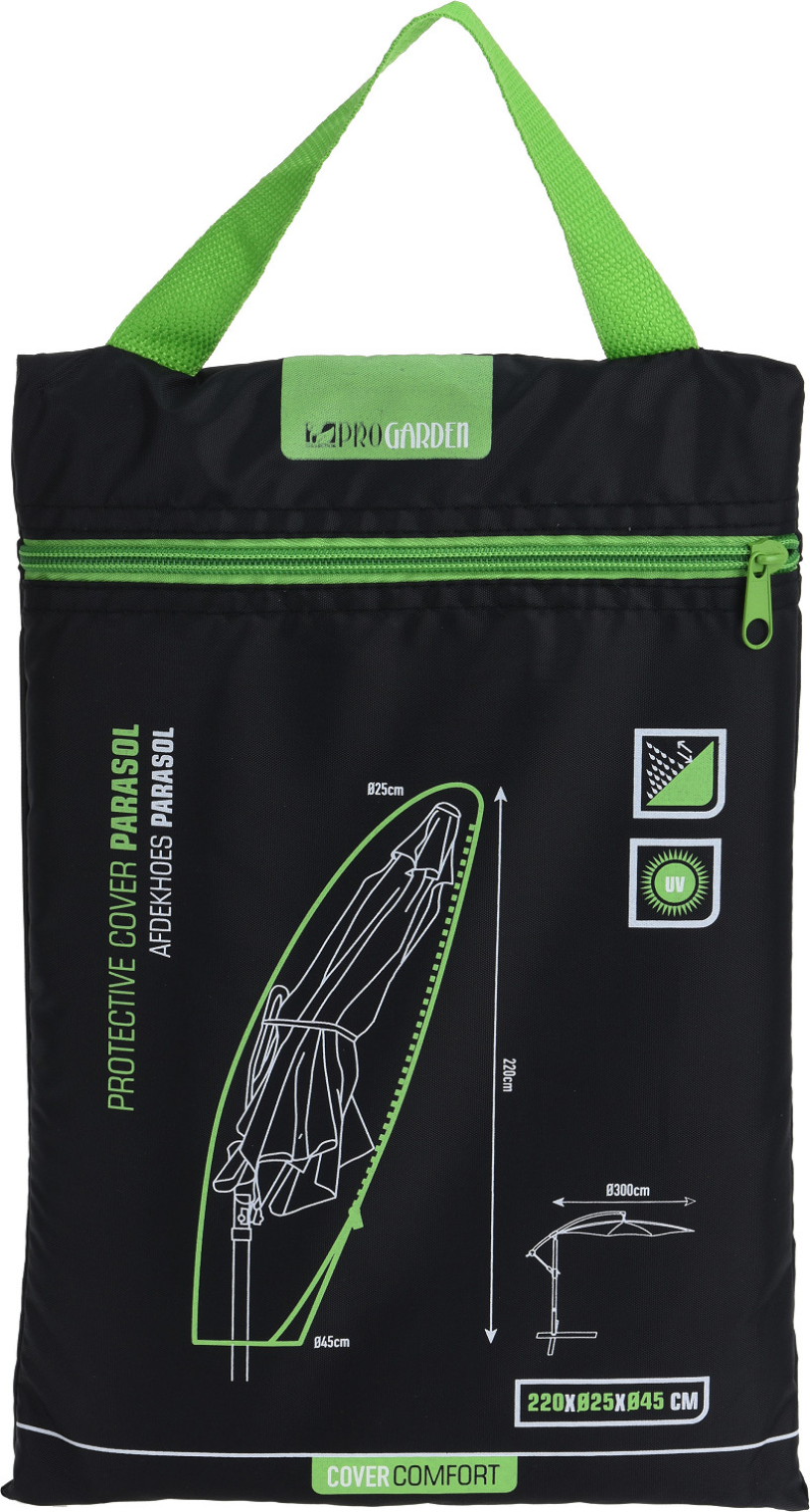 ProGarden Afdekhoes voor hangparasol 220xdia25xdia45 cm