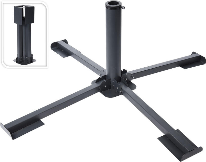 Parasolvoet vouwbaar