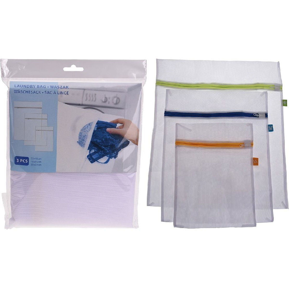 Waszakken set van 3 stuks