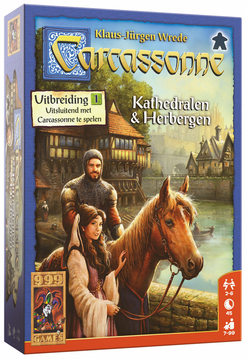 Carcassonne: Kathedralen & Herbergen