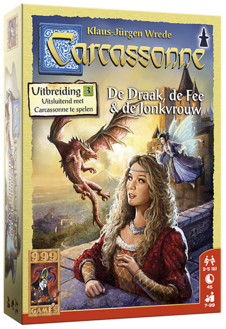 Carcassonne: De Draak, de Fee en de Jonkvrouw