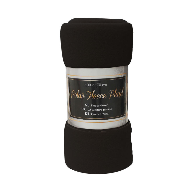 DH Polar fleece dekens 4 kleuren 130x170cm