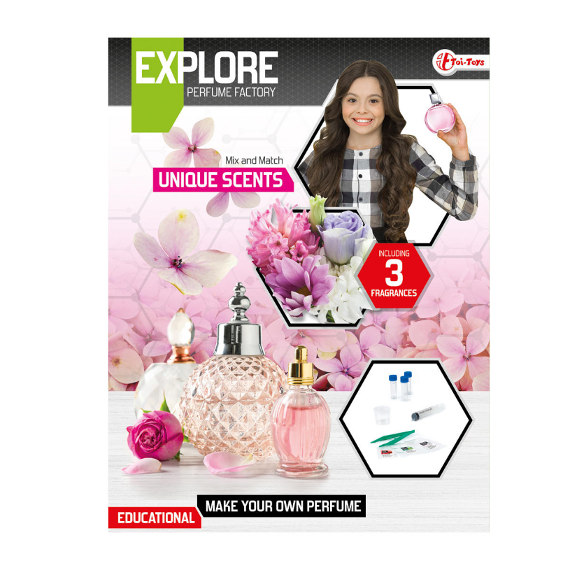 EXPLORE Wetenschap set -maak parfum (diy)