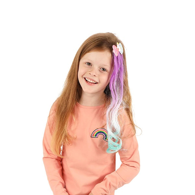 DREAM HORSE Haarlok met glitters - eenhoorn