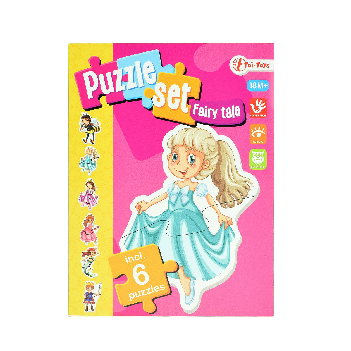 Set 6 legpuzzels Sprookjes