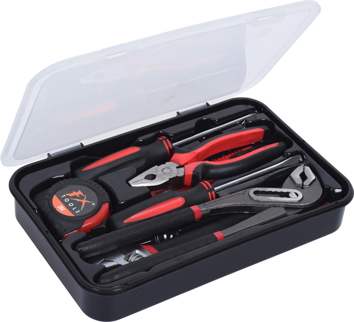 FX Tools Gereedschapset 9-delig in opbergdoos