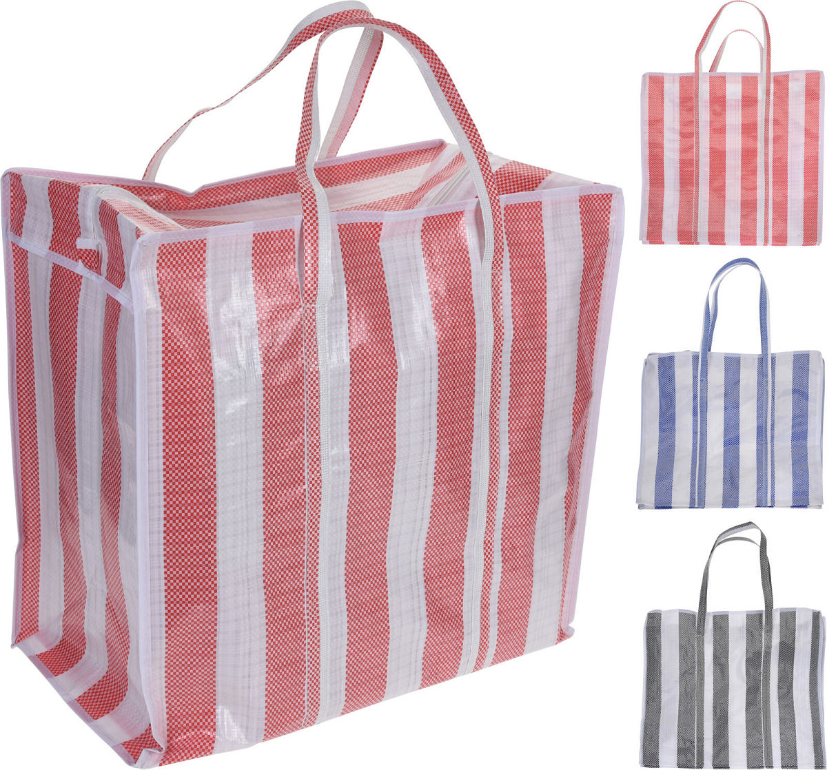 Jumbo boodschappentas 3 assorti kleur