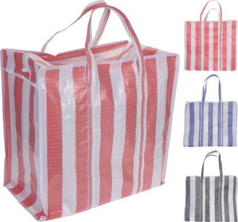 Jumbo boodschappentas 3 assorti kleur