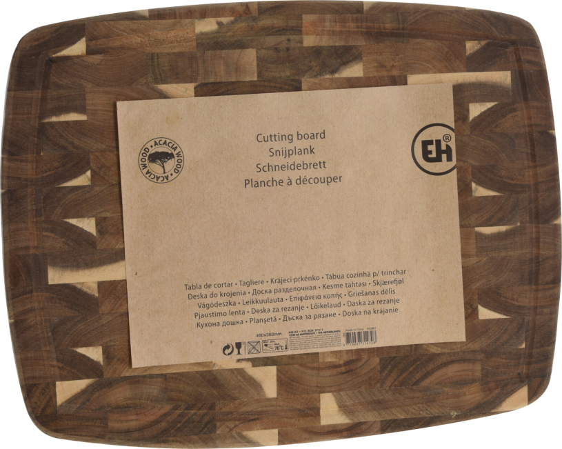 Snijplank Acacia massies 46x36x3,5cm