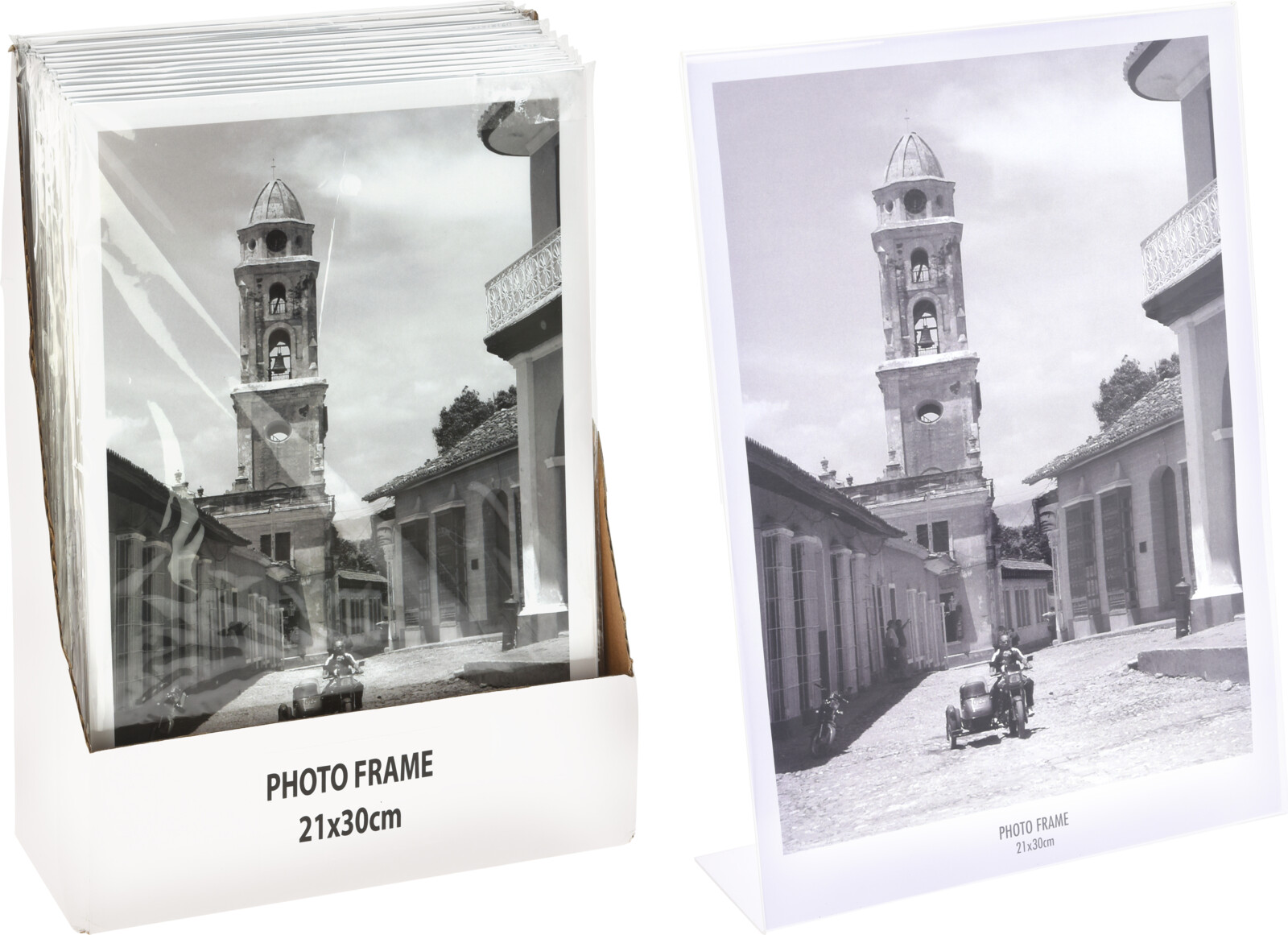 Fotolijst transparant 21x30cm