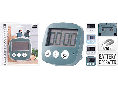 Eierwekker en timer 4 assorti