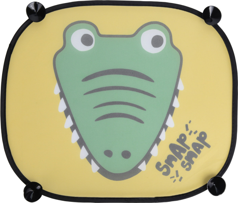 Zonnescherm met zuignap 2 stuks - assorti