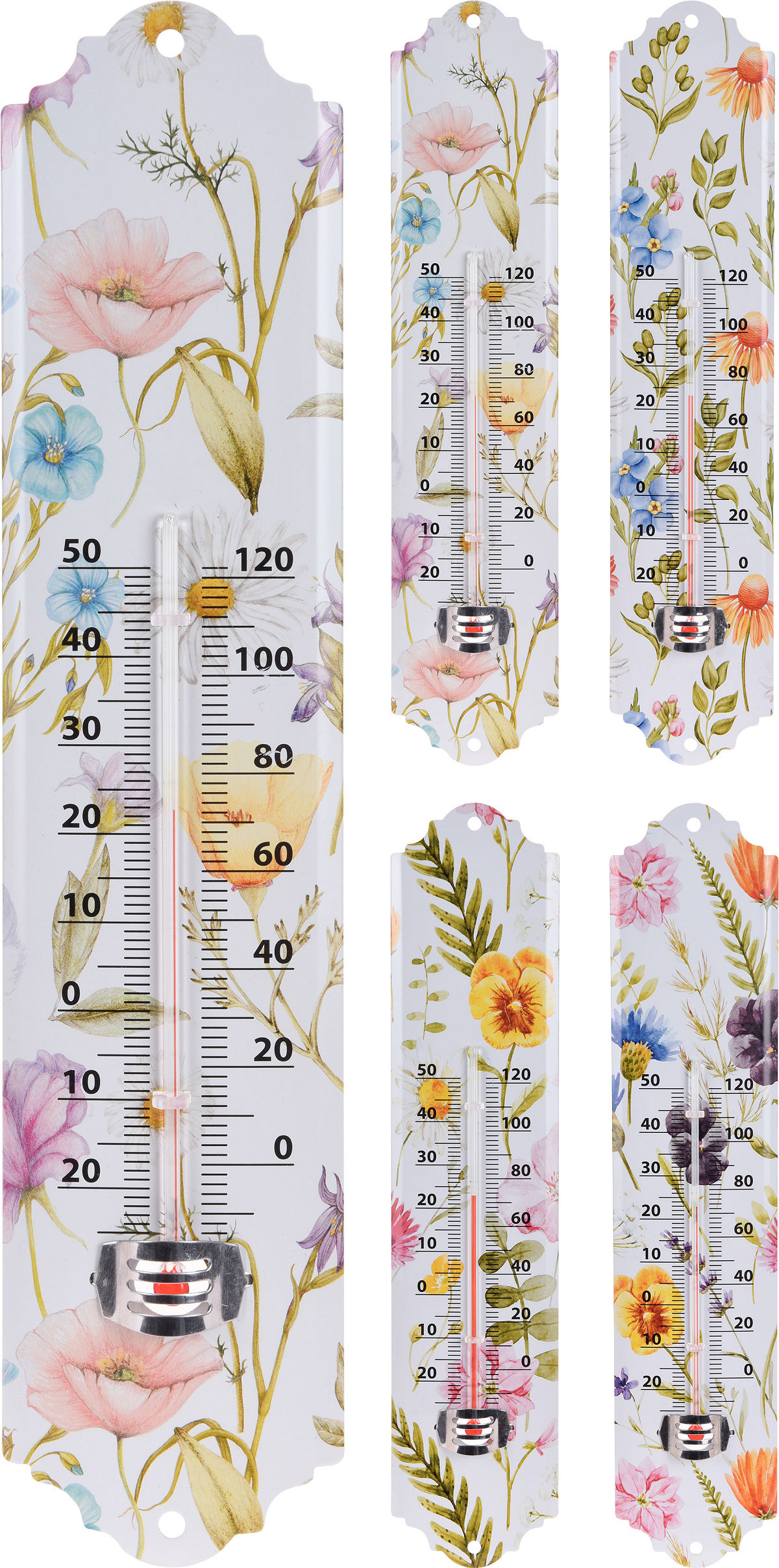 Progarden Thermometer Bloem 295mm 4 assorti