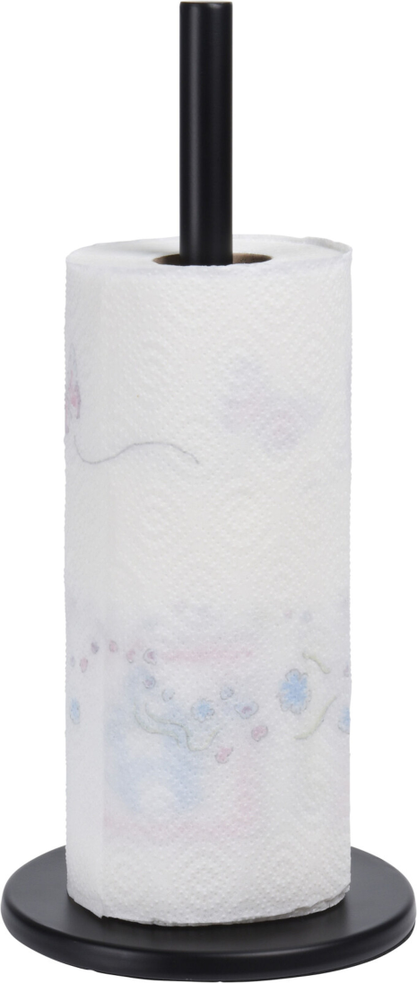 Keukenrolhouder 15X32cm zwart