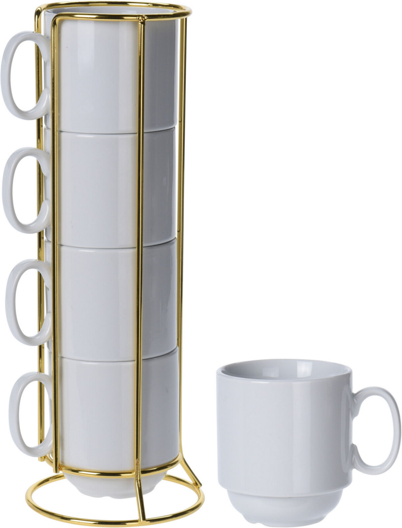 EH Beker set 4 stuks porselein