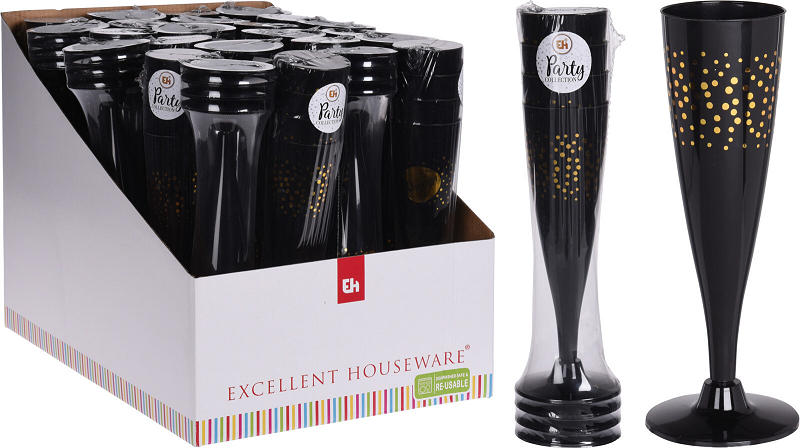 EH Champagne glas PS set 4 stuks