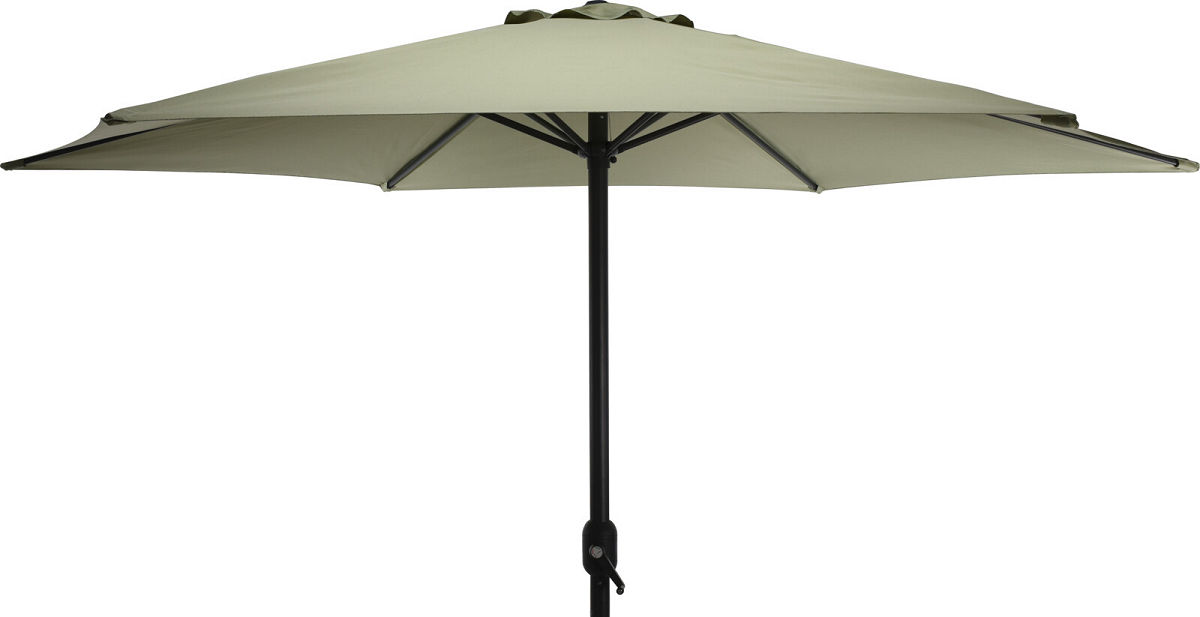 Parasol dia 3meter Groen Draaimeganisme Buisdikte 48mm