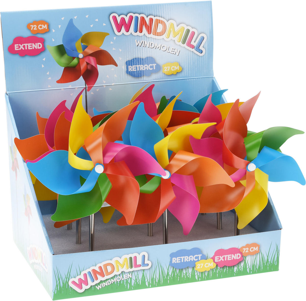 Windmolen uitschuifbaar 72cm