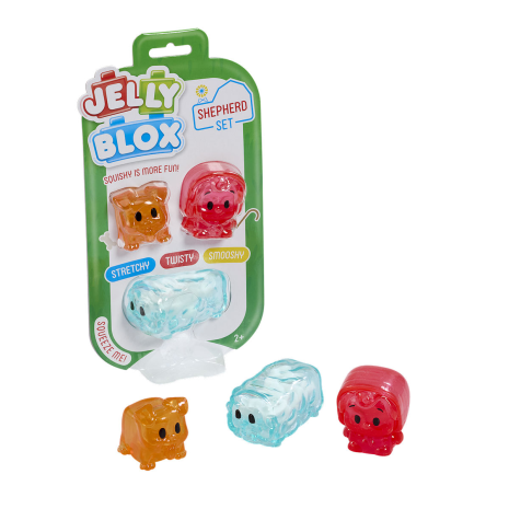 Jelly Blox - Farm Friends assorti in display