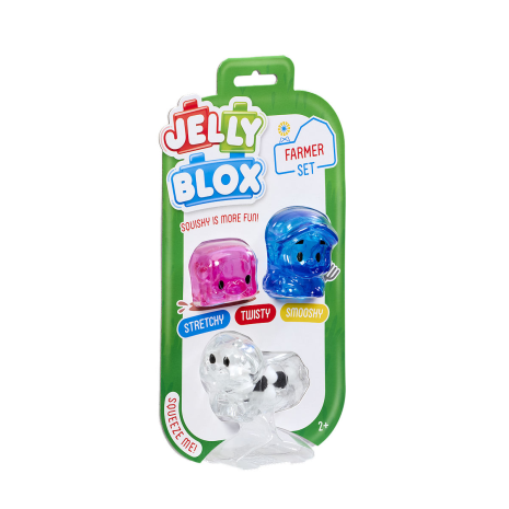 Jelly Blox - Farm Friends assorti in display