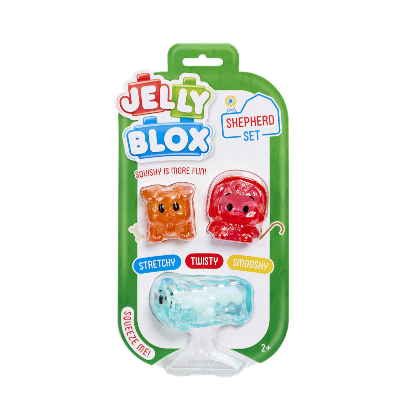 Jelly Blox - Farm Friends assorti in display