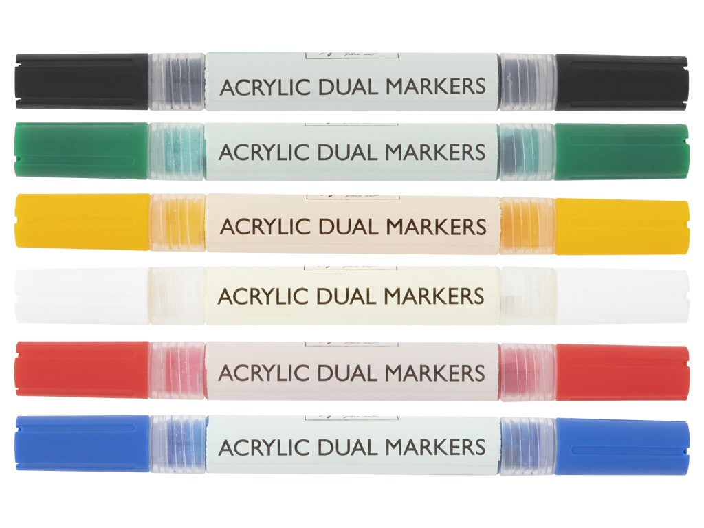 Nassau Acrylic paint marker 6 stuks