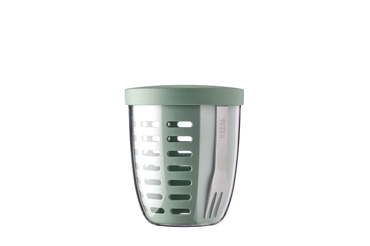 Mepal fruit & veggie pot ellipse - nordic sage