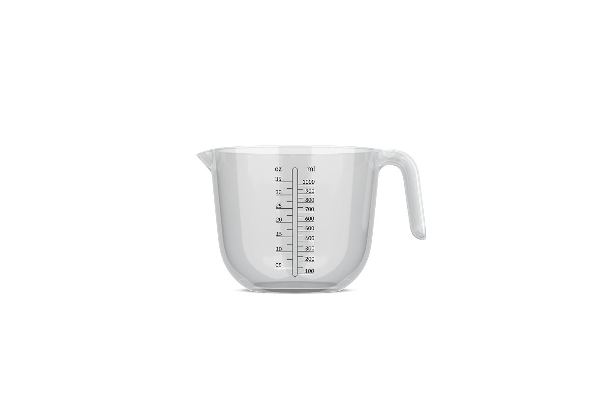 Mepal maatbeker Chef It 1000ml - helder